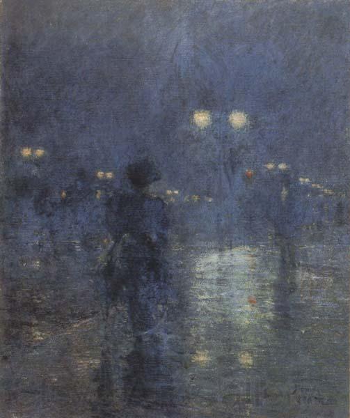 Childe Hassam Fifth Avenue Nocturne (mk43)